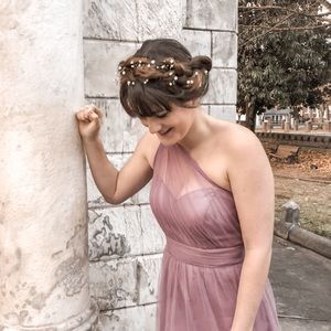 Dusty Rose Bridesmaid Dress